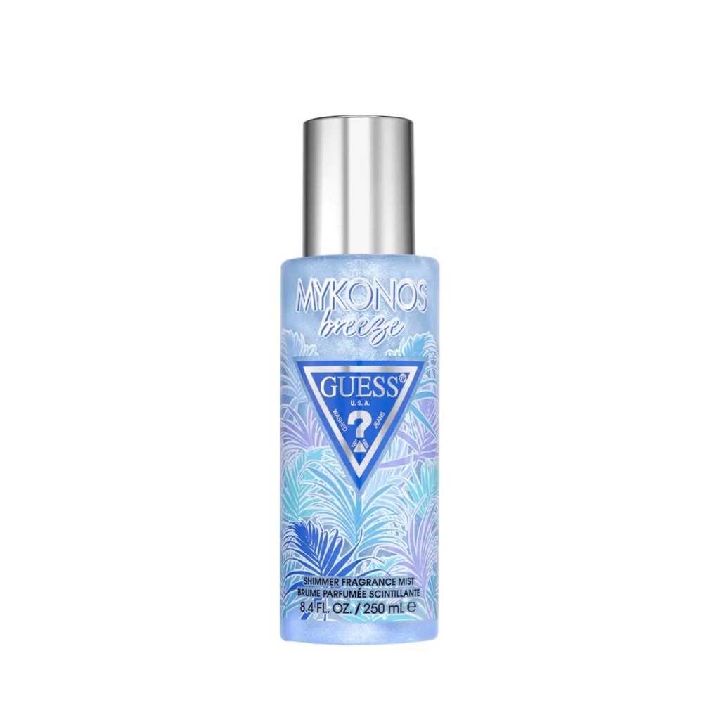 GUESS Mykonos Breeze 250ml Shimmer Fragrance Mist.